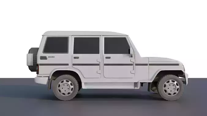 OLD MAHINDRA BOLERO 3D MODEL 3D model