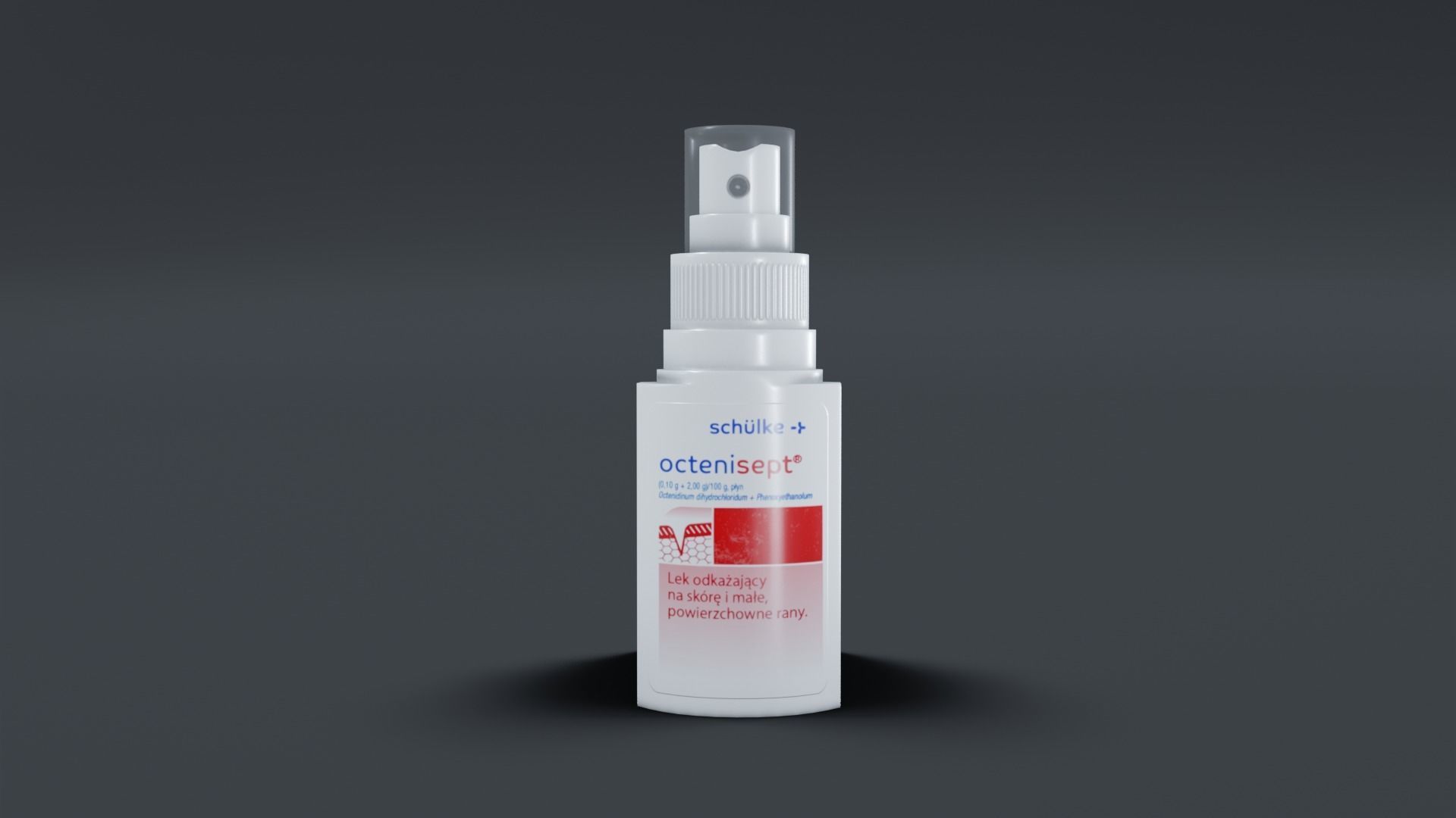 Antiseptic spray Low-poly 3D model_3