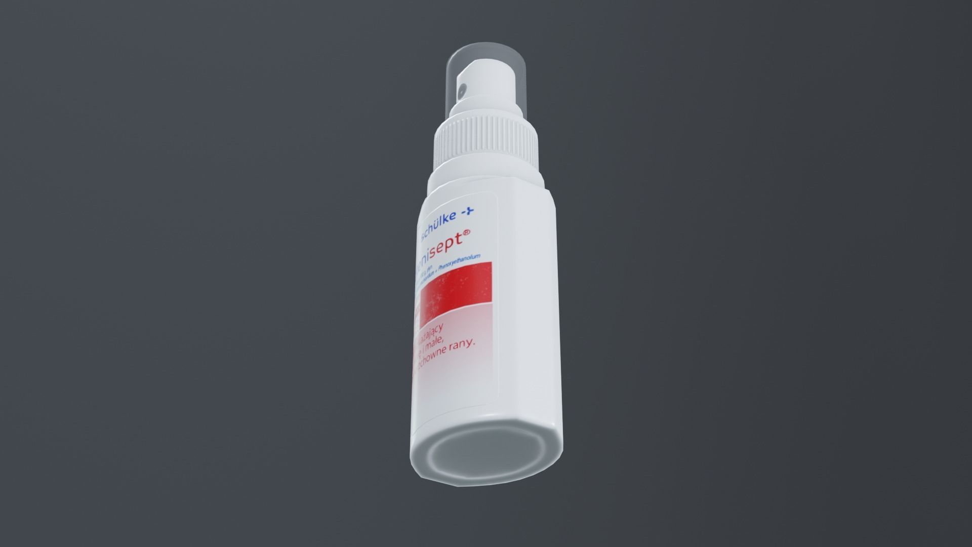 Antiseptic spray Low-poly 3D model_2