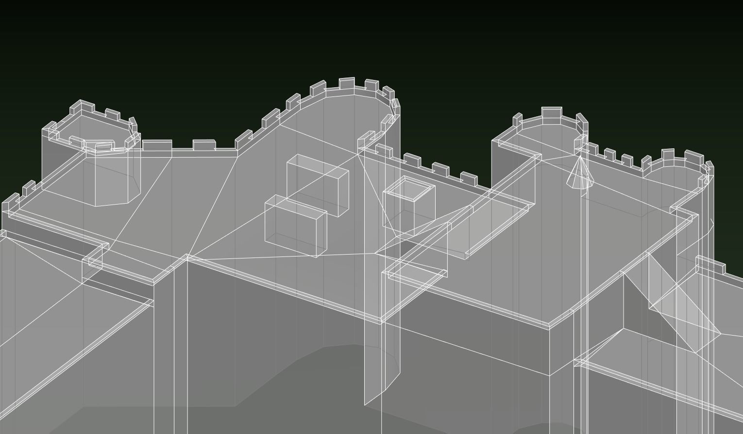 Palace of the Grand Master of the Knights of Rhodes Low-poly 3D model_35