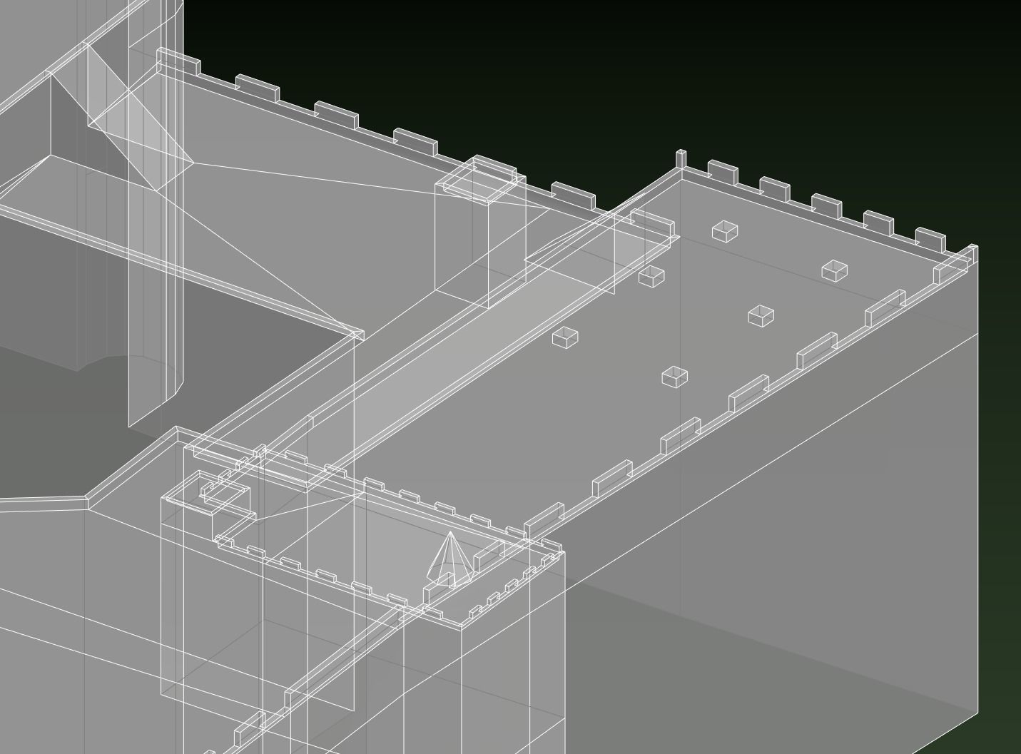 Palace of the Grand Master of the Knights of Rhodes Low-poly 3D model_33