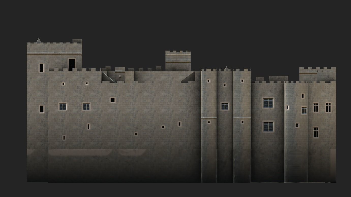 Palace of the Grand Master of the Knights of Rhodes Low-poly 3D model_3