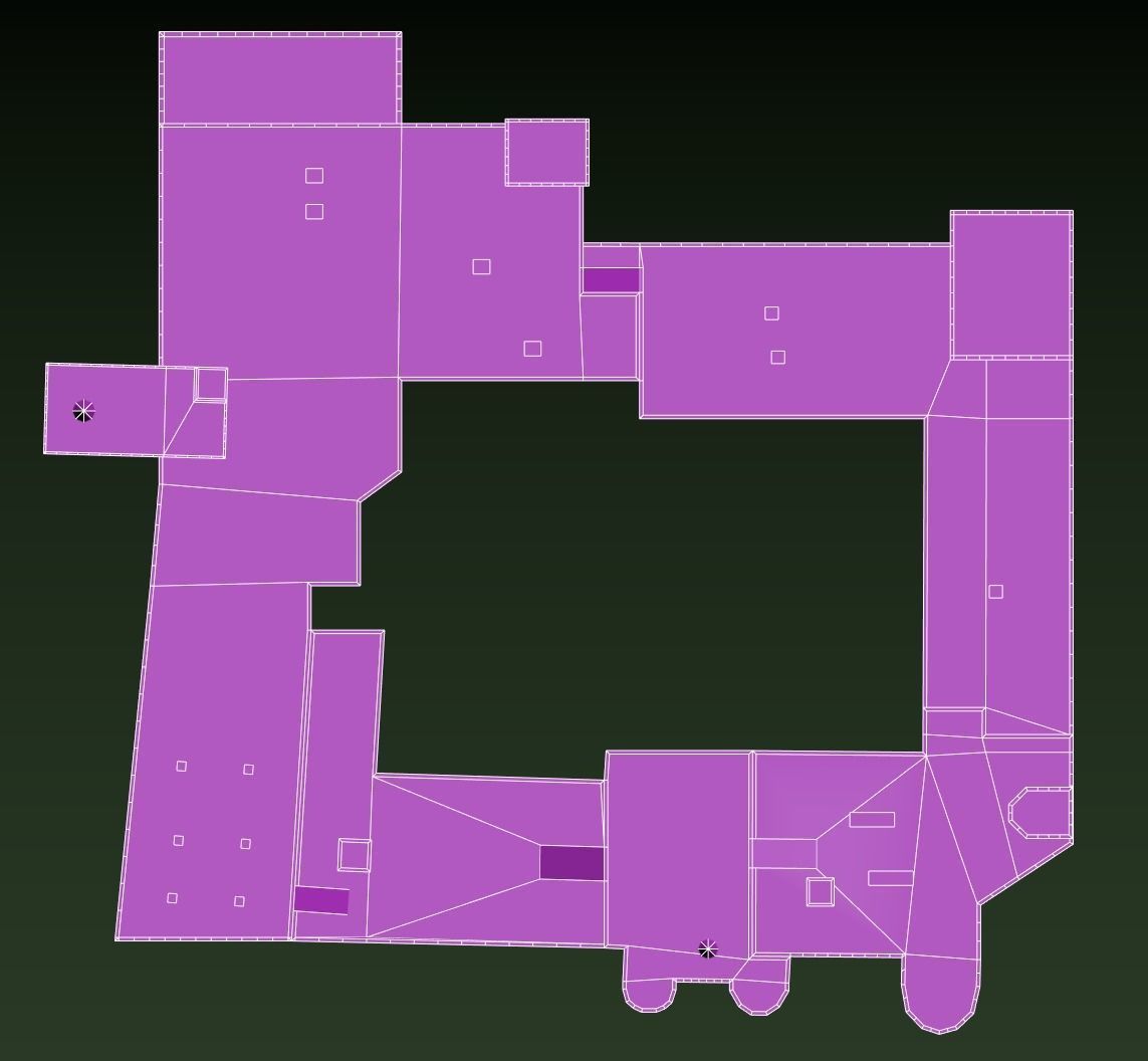 Palace of the Grand Master of the Knights of Rhodes Low-poly 3D model_21