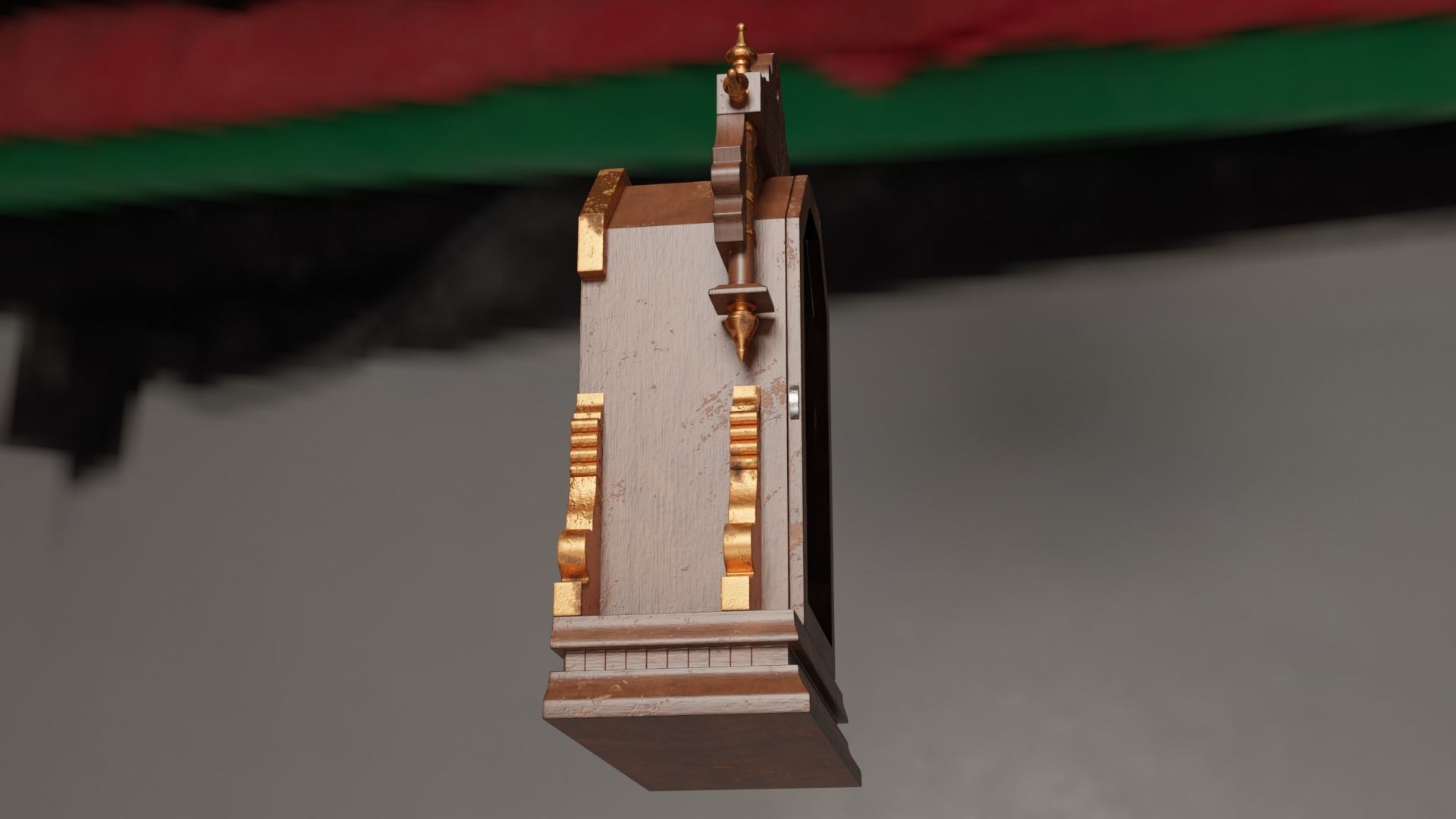 Pendulum Clock 3D model_3