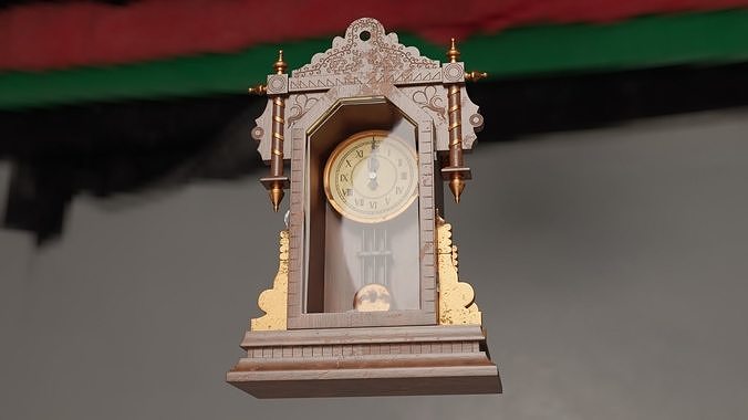 Pendulum Clock 3D model