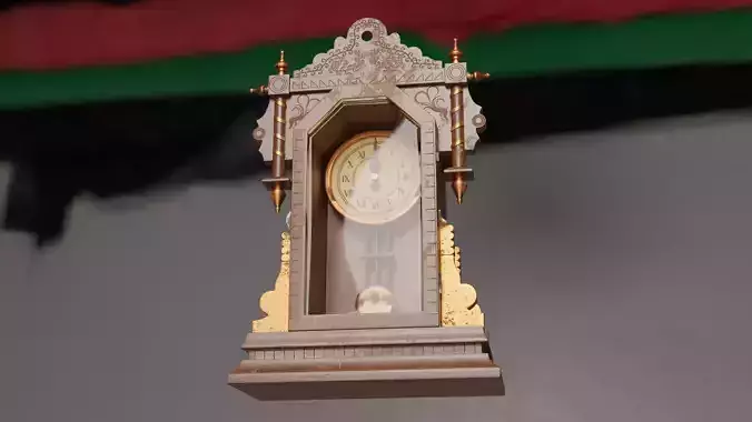 Pendulum Clock 3D model