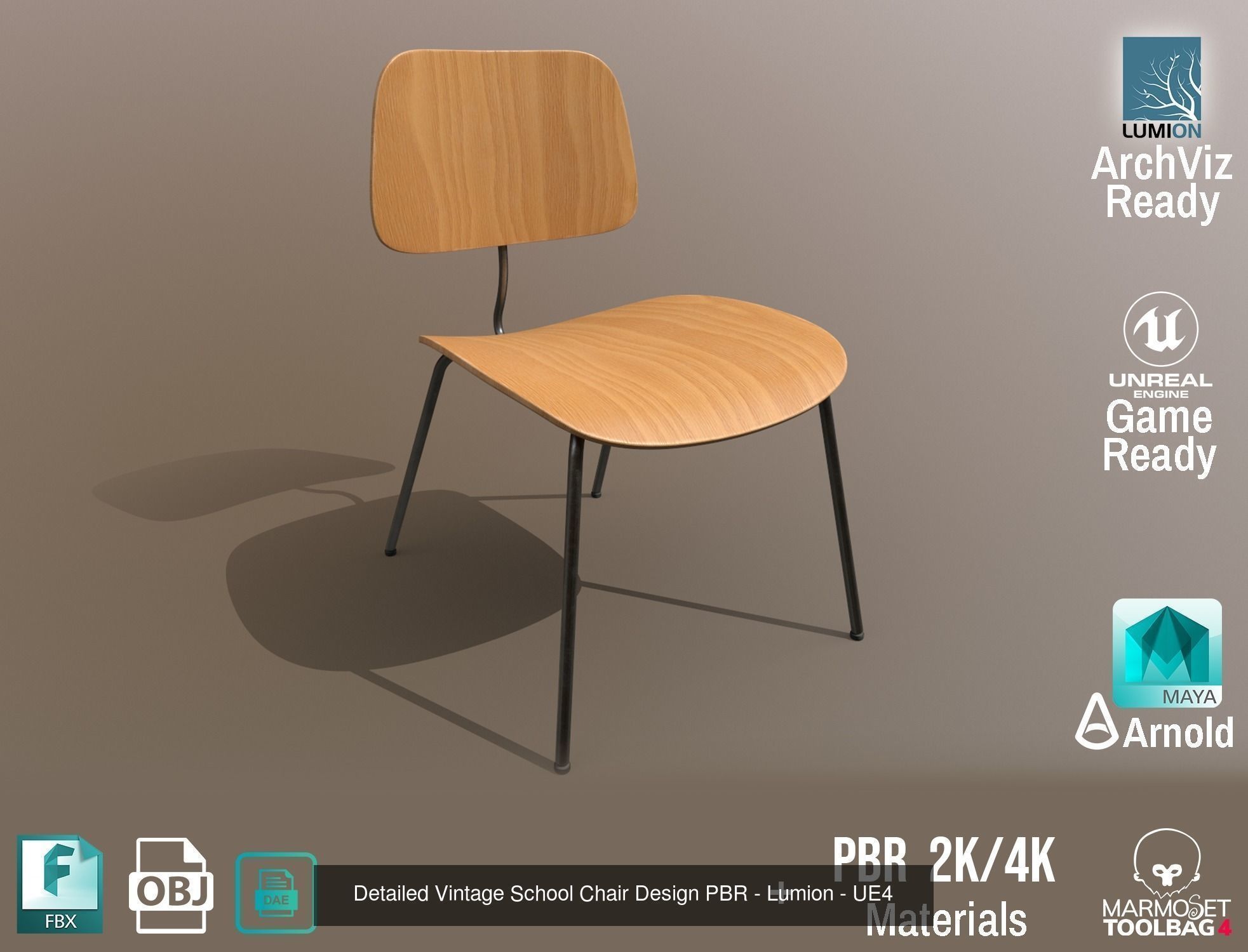 Furniture Design Pack - Ton Thonet and Others 3D Model Collection_53