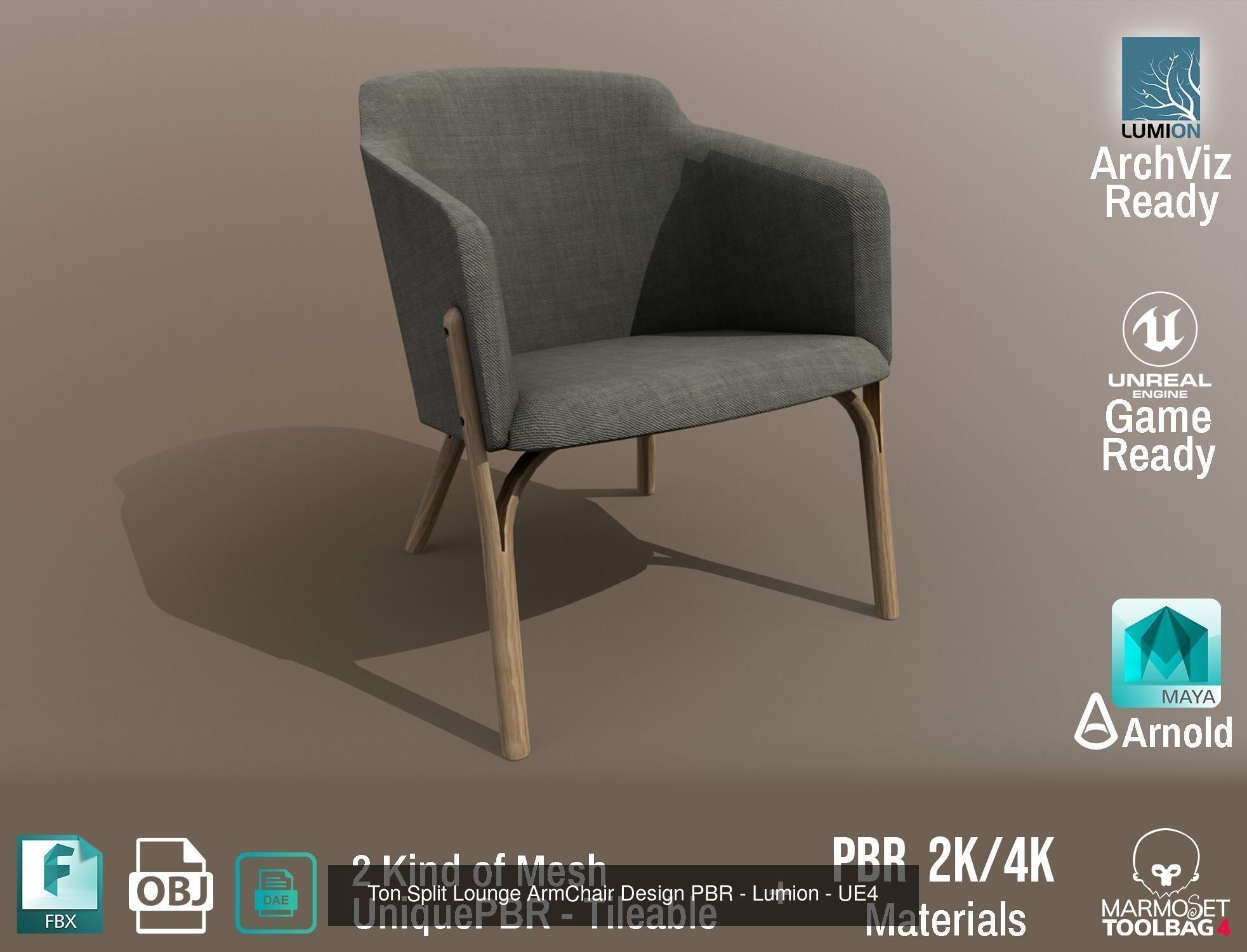 Furniture Design Pack - Ton Thonet and Others 3D Model Collection_56