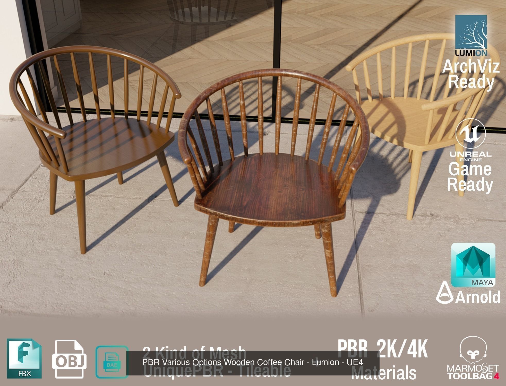 Furniture Design Pack - Ton Thonet and Others 3D Model Collection_68