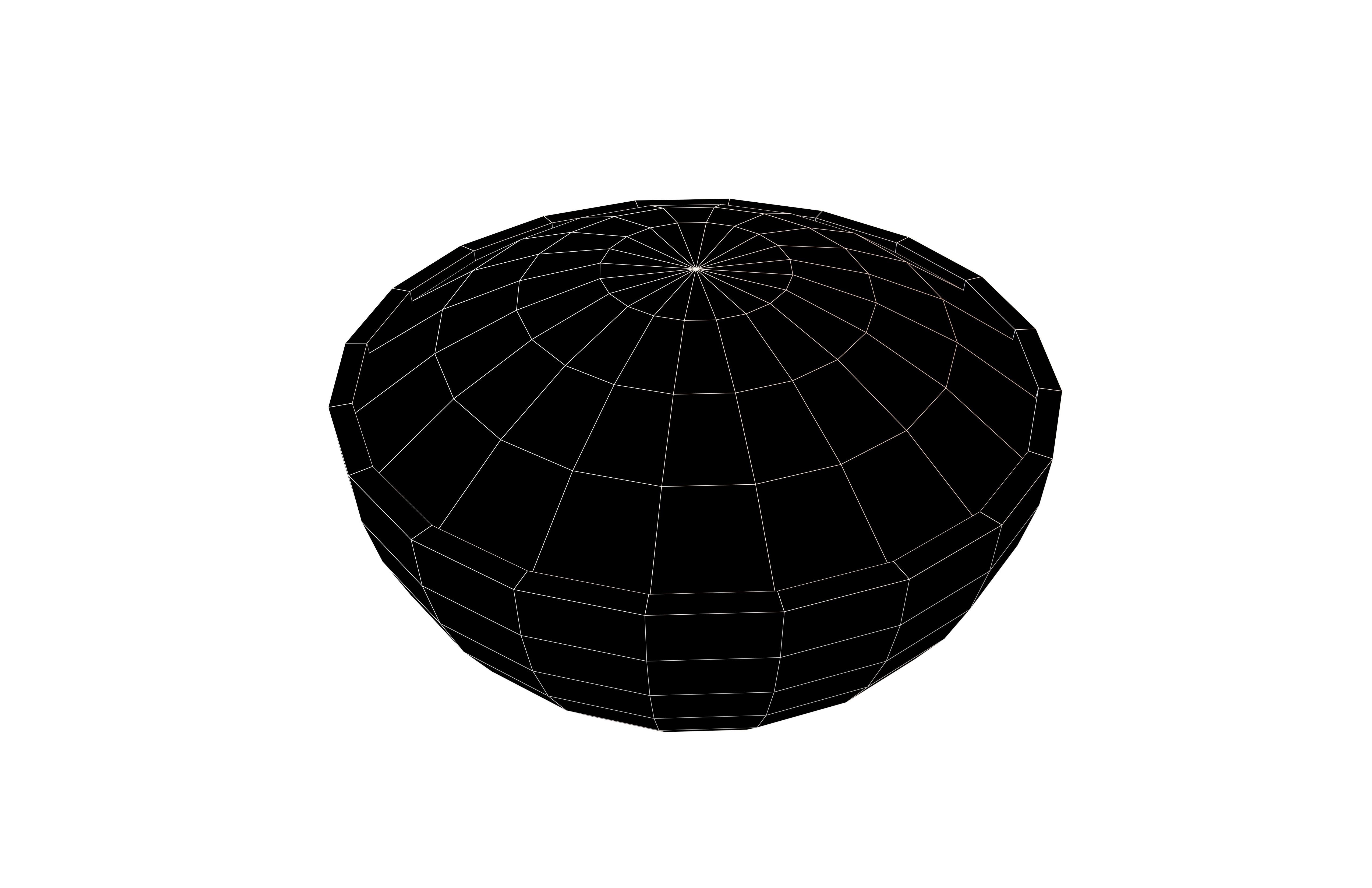Rice Bowl v1 003 Low-poly 3D model_6