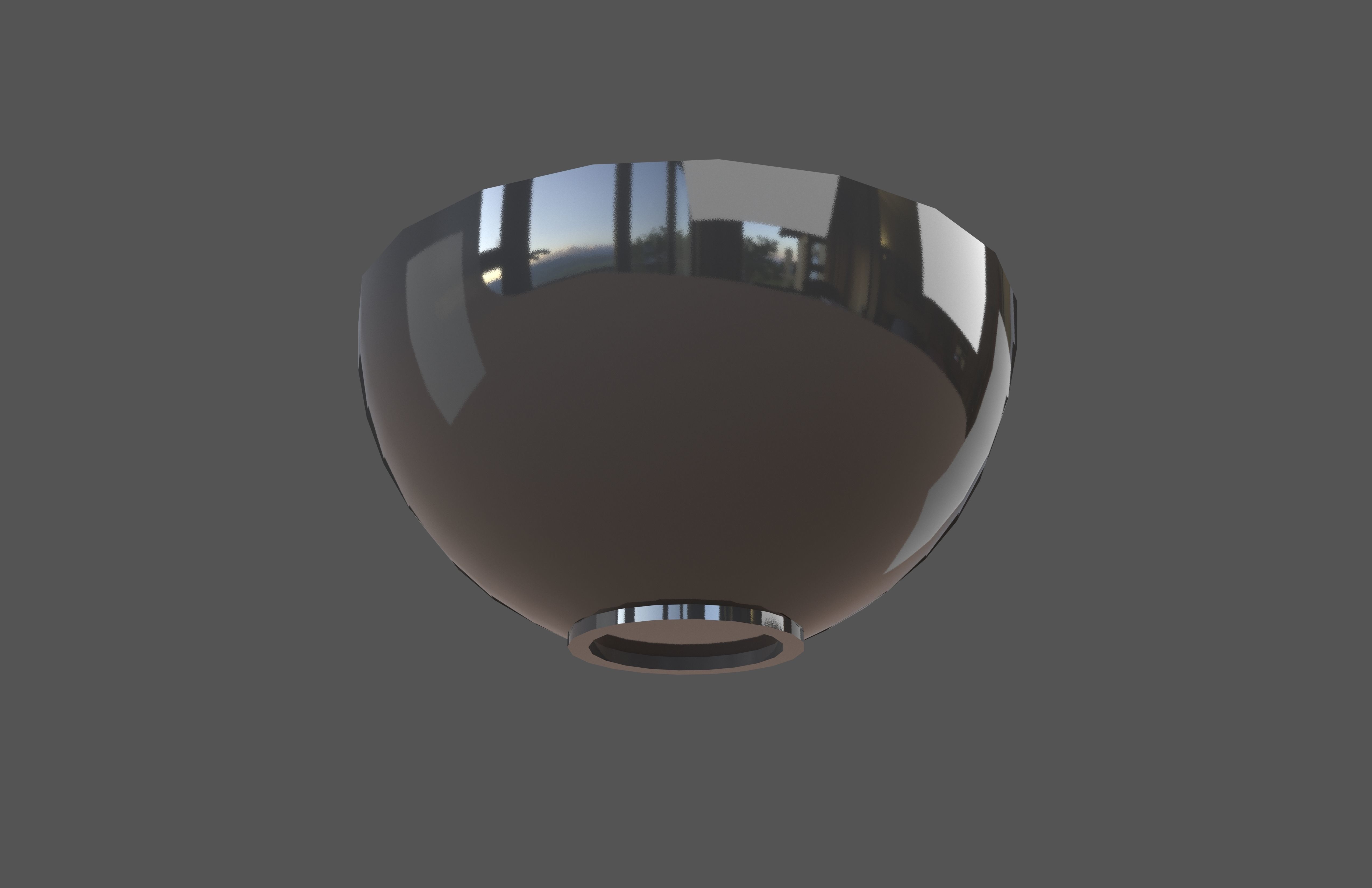 Rice Bowl v1 003 Low-poly 3D model_3