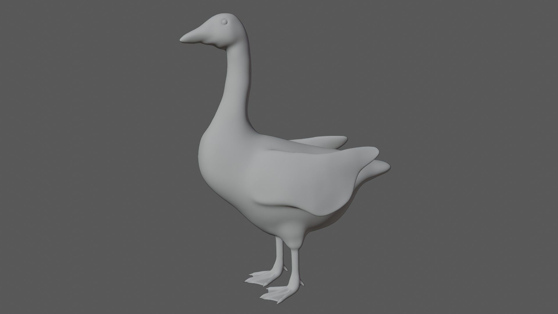 Canadian Goose  3D model_6