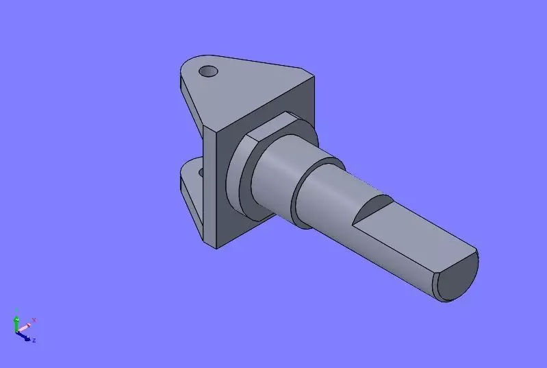solidtutorial029 plastic part Free 3D model_0