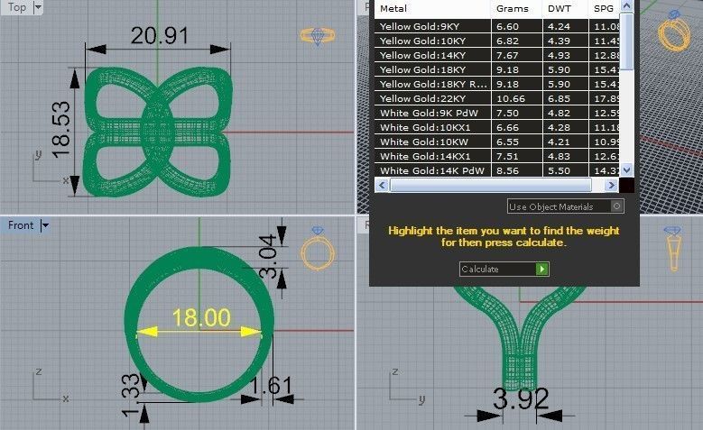 ring orient 3  3D print model_1