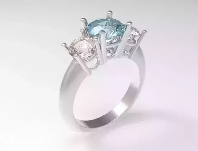 3 stone ring 