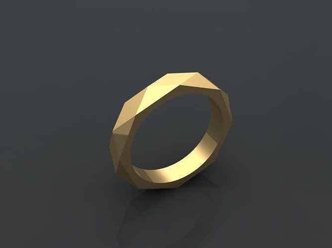 octagon ring  3D print model