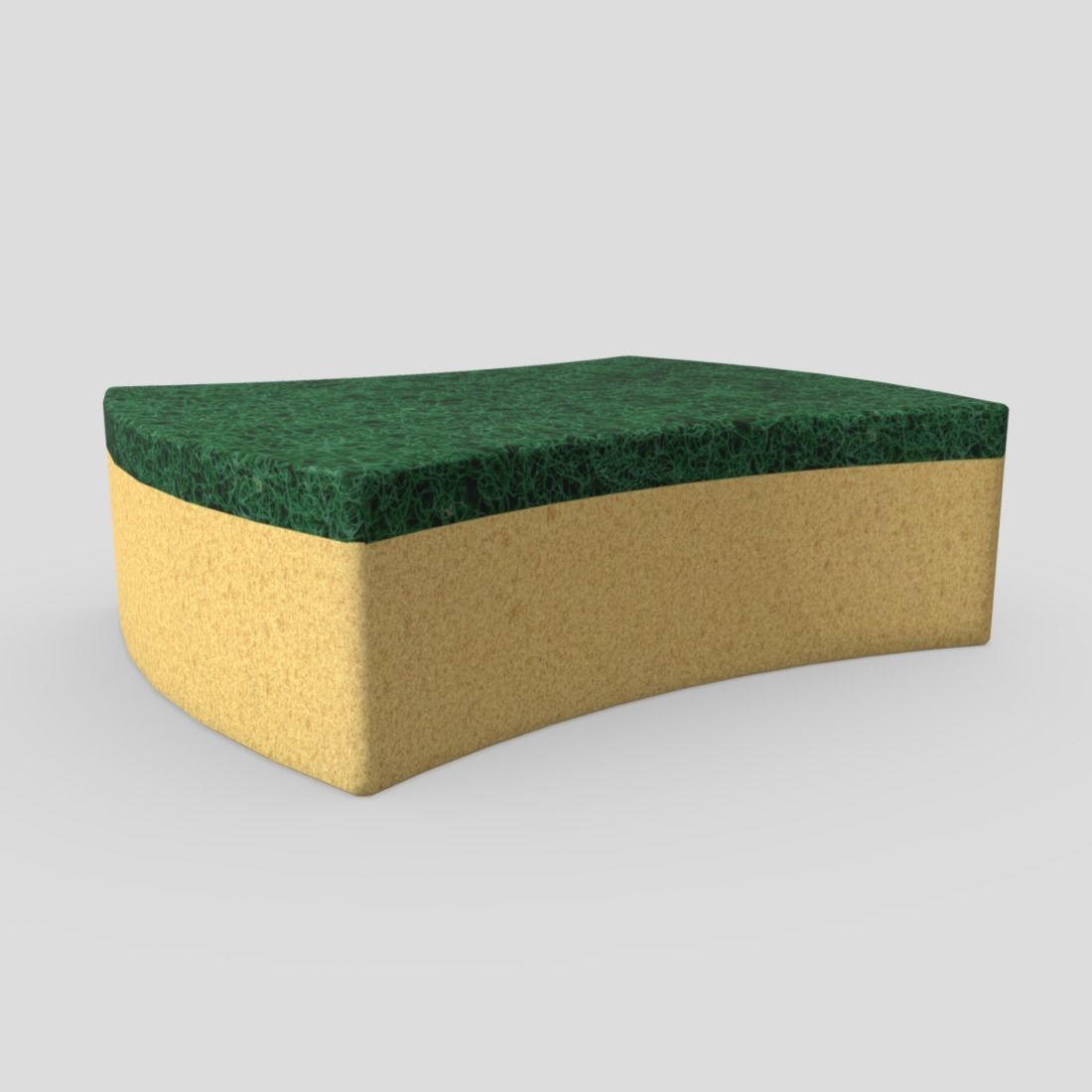 CC0 - Sponge 3 Free low-poly 3D model_3