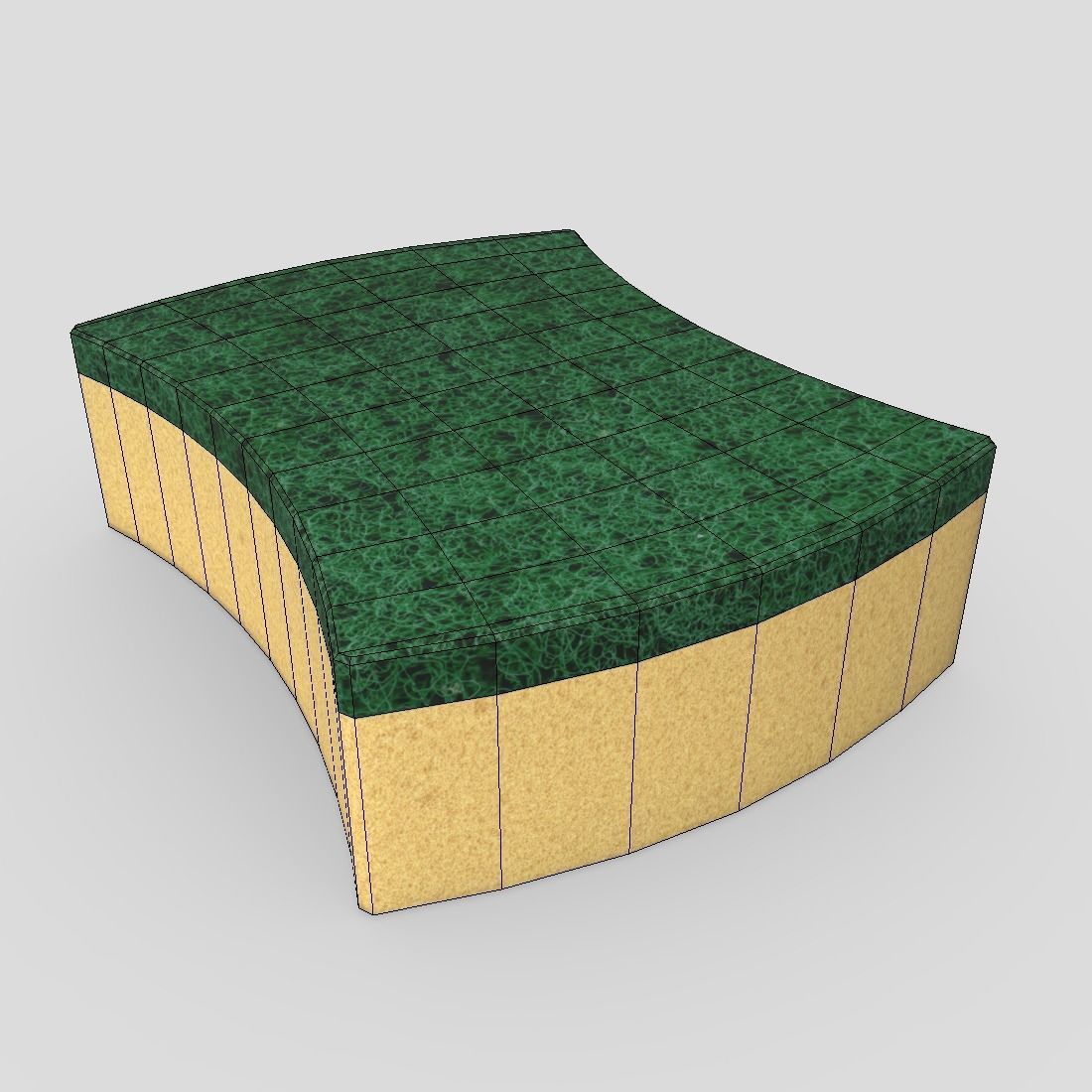 CC0 - Sponge 3 Free low-poly 3D model_2