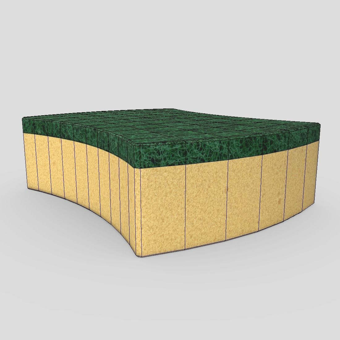CC0 - Sponge 3 Free low-poly 3D model_12