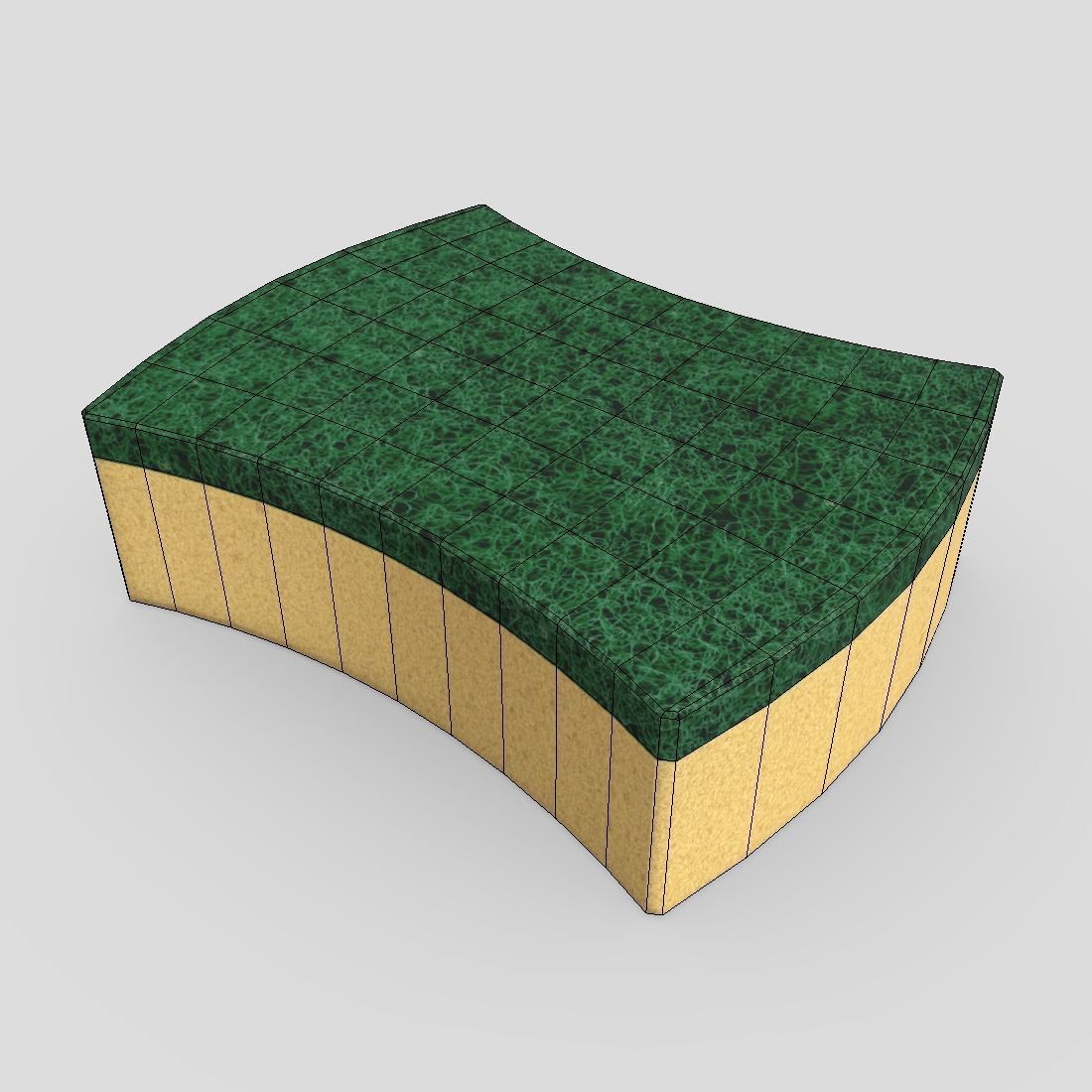 CC0 - Sponge 3 Free low-poly 3D model_6