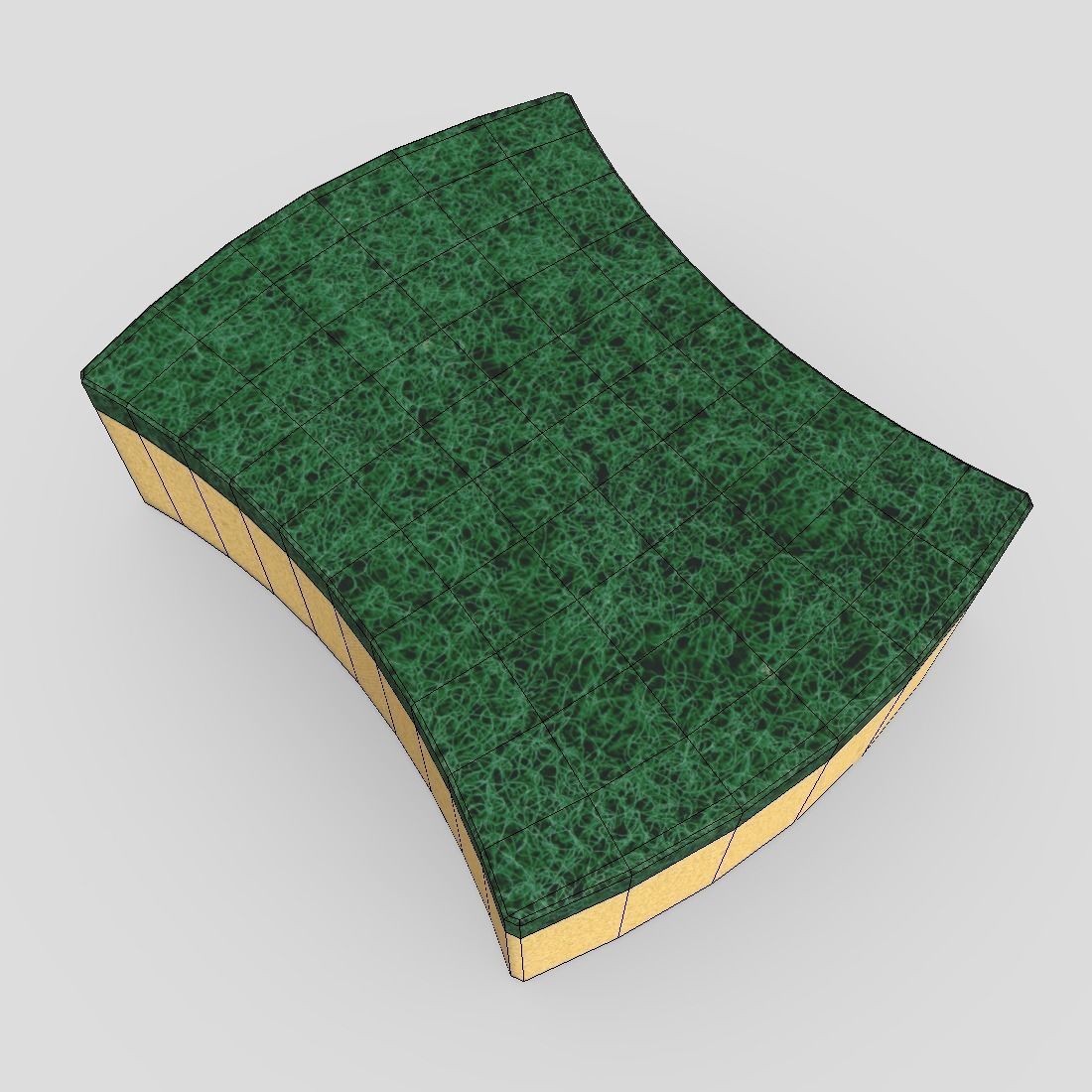 CC0 - Sponge 3 Free low-poly 3D model_8