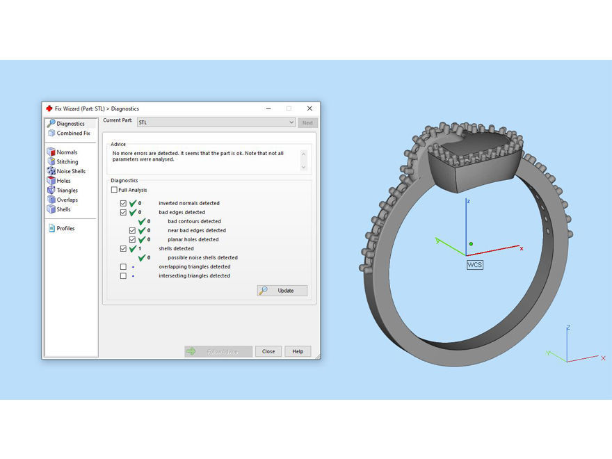 Heart ring 4 3D print model_6