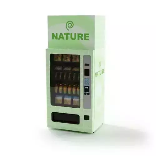 Natural Snack Vending Machine 3D model