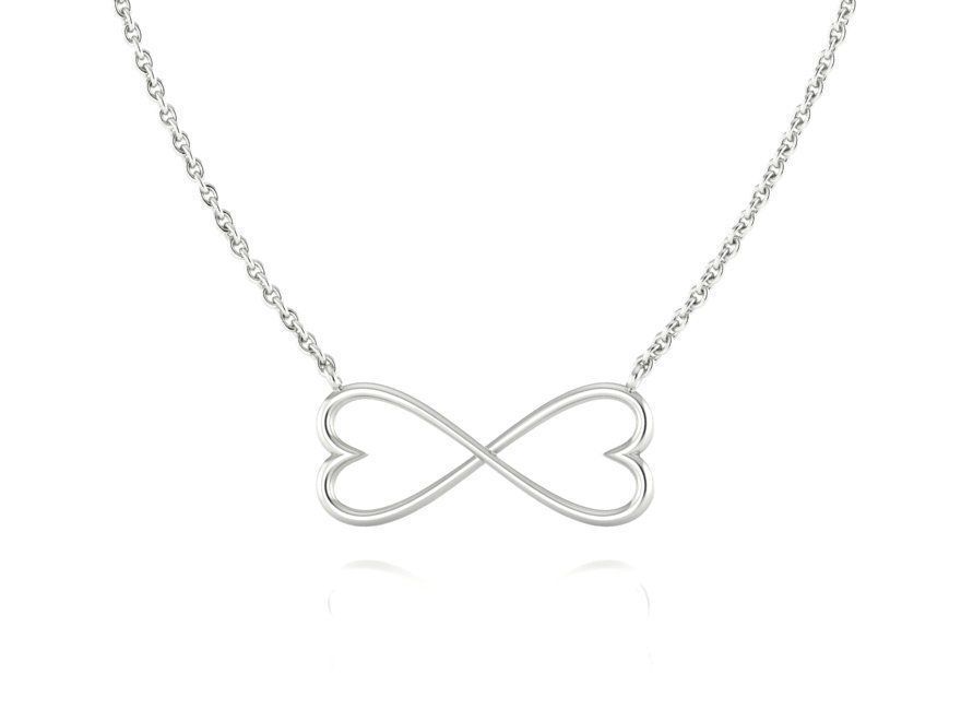  Infinity Hearts Necklace printable 3dmodel 3D print model_18