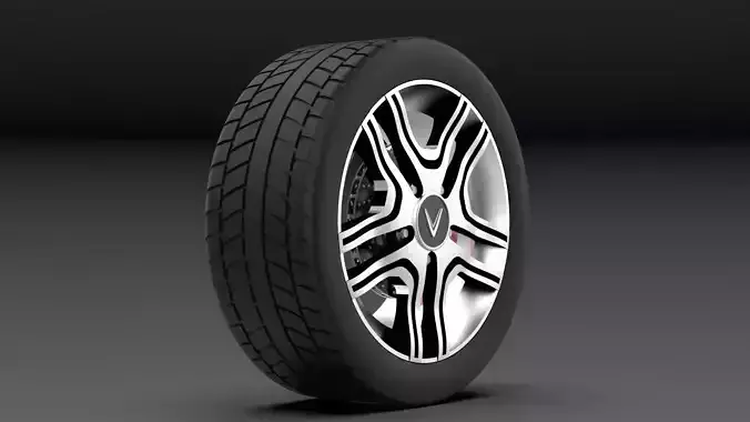 Car wheel - full parts