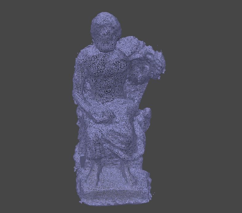 ZEUS 3D MODEL GREEK GOD Low-poly 3D model_1