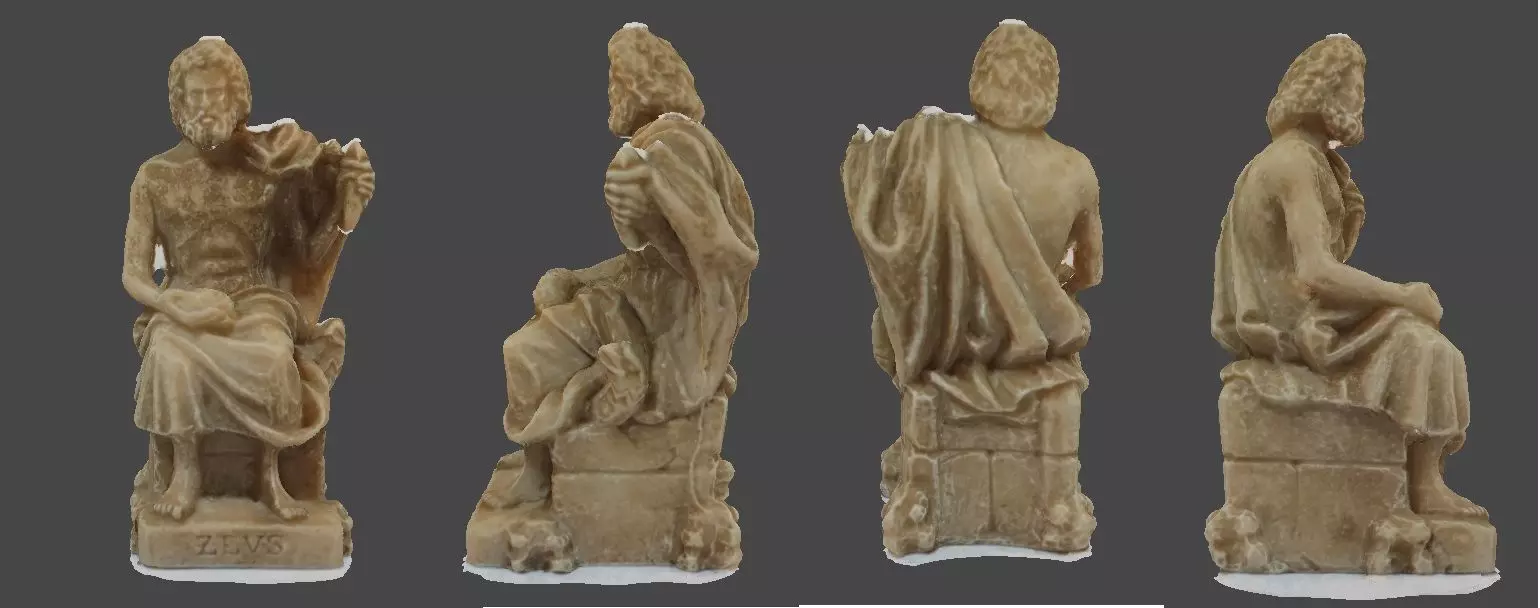 ZEUS 3D MODEL GREEK GOD Low-poly 3D model_0