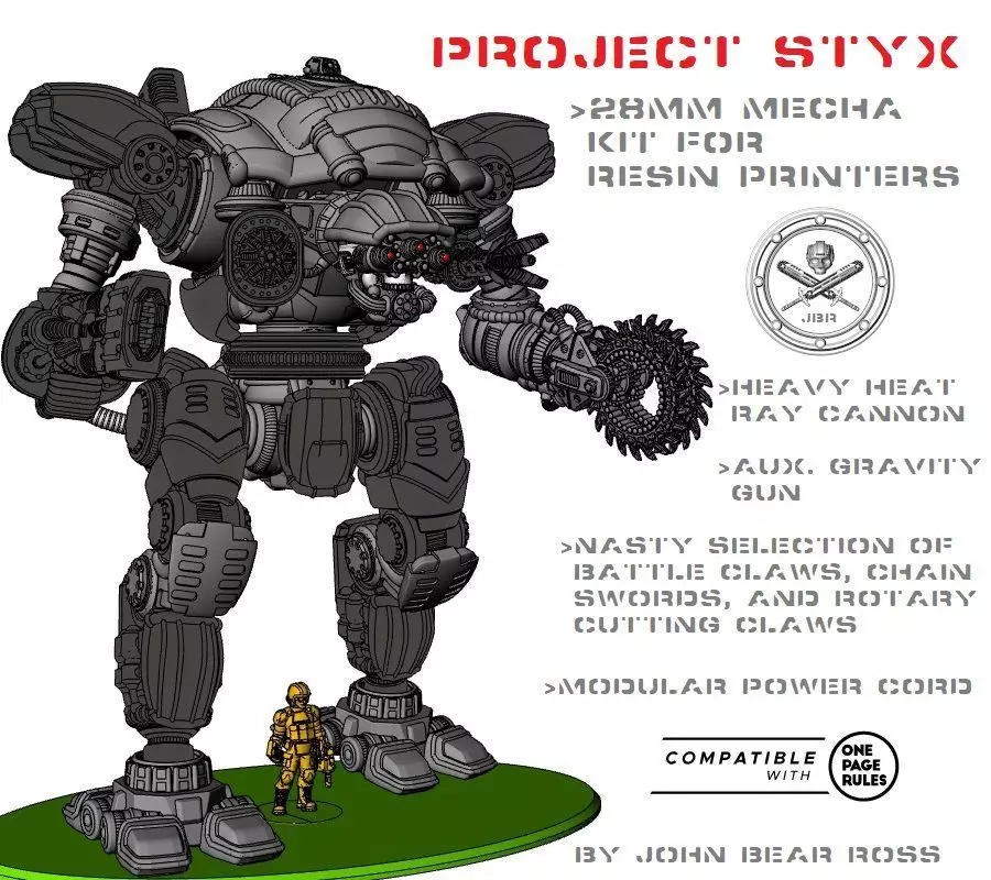 PROJECT STYX FOR QUESTING KNIGHTS-DISCOUNT GROUP FILE PACKAGE 3D print model_0