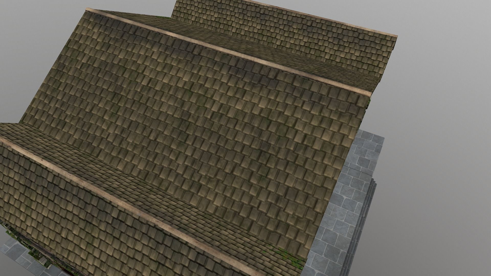  Medieval Hospital Low-poly 3D model_16