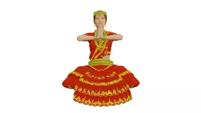 Dancer 2 indian doing yoga