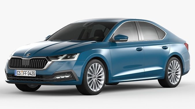 Skoda Octavia 2020 3D model