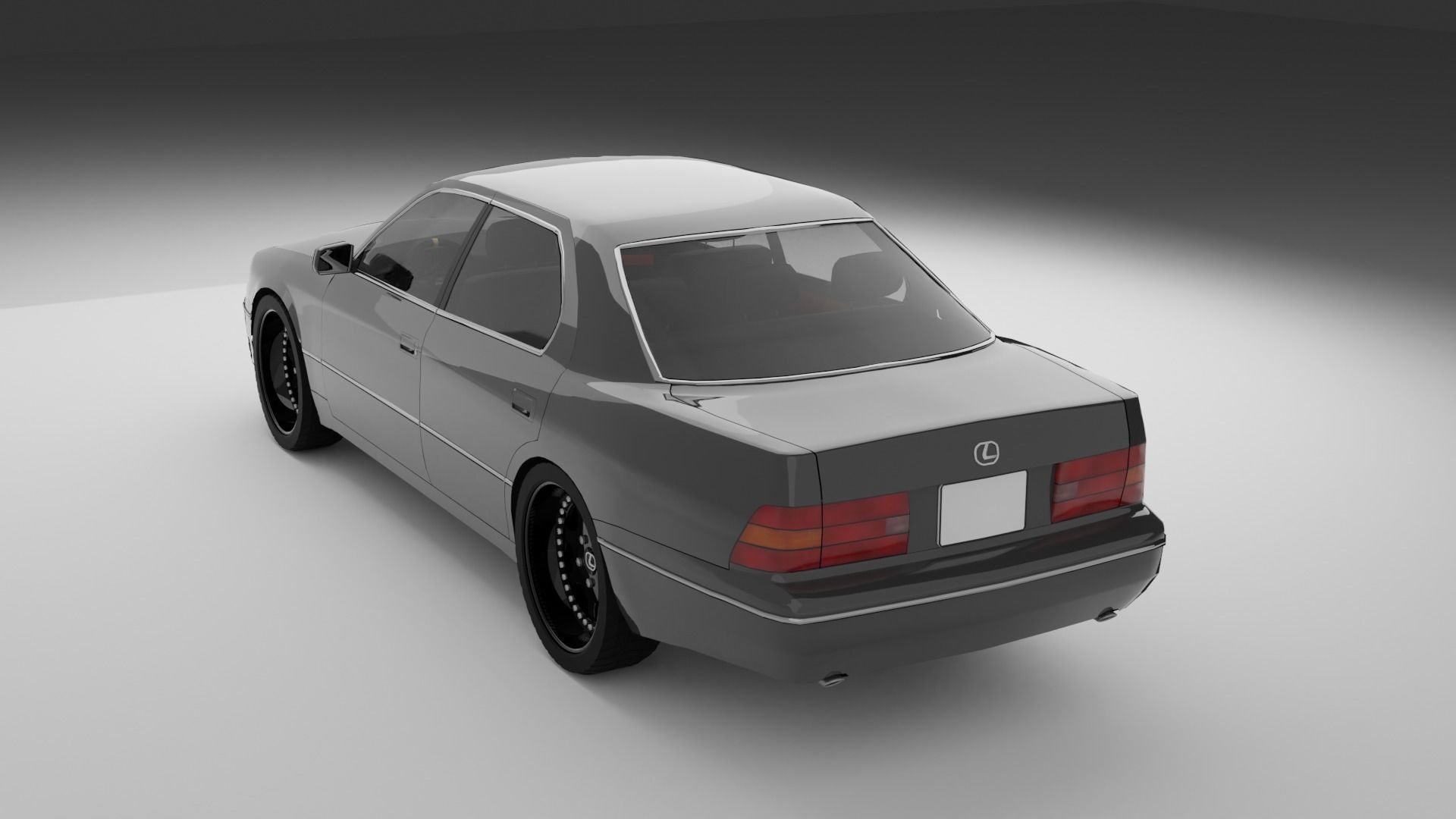 Lexus LS400 3D model CGTrader
