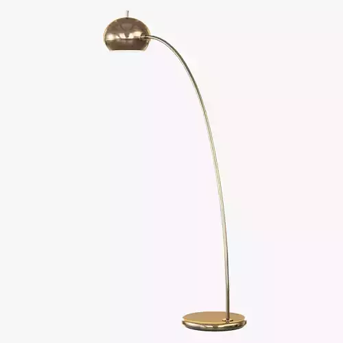 Petite Arc Metal Floor Lamp 3D model