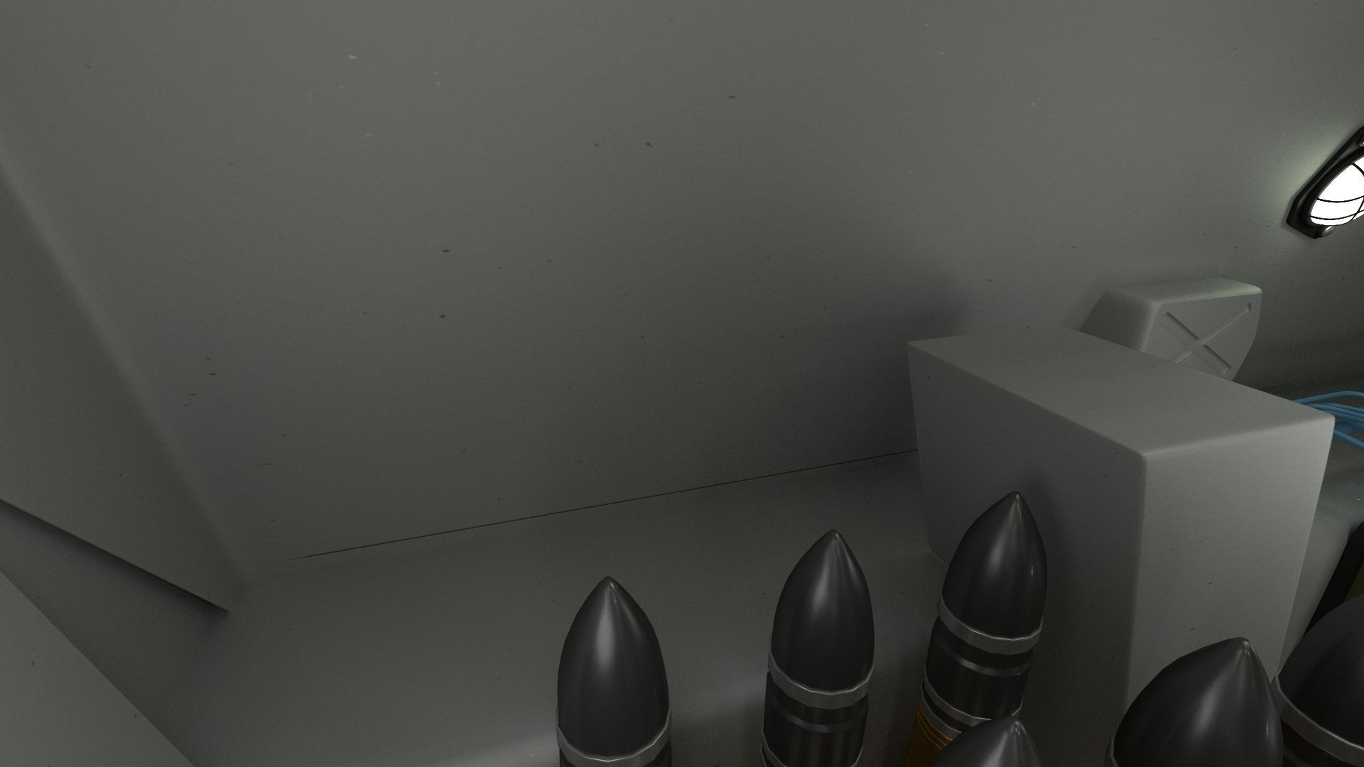 SU 100 with Interior 3D model_20