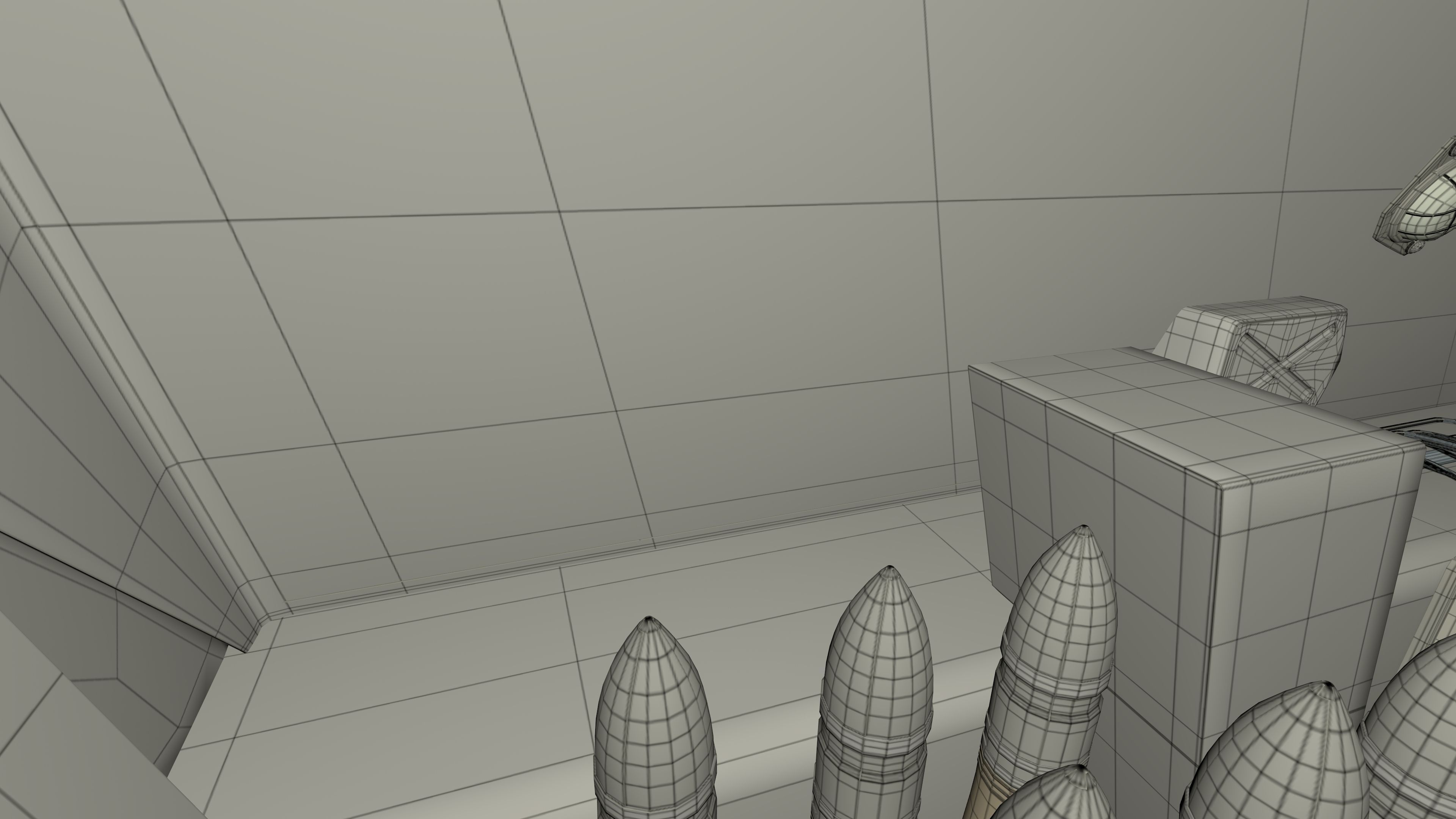 SU 100 with Interior 3D model_31