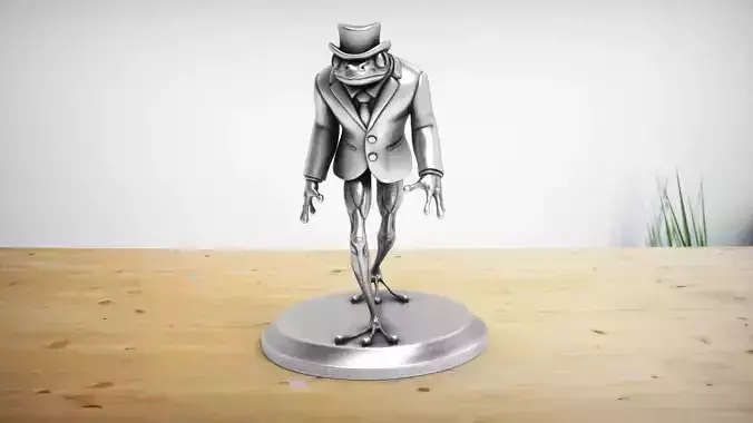 Dapper Frogman 3D print model