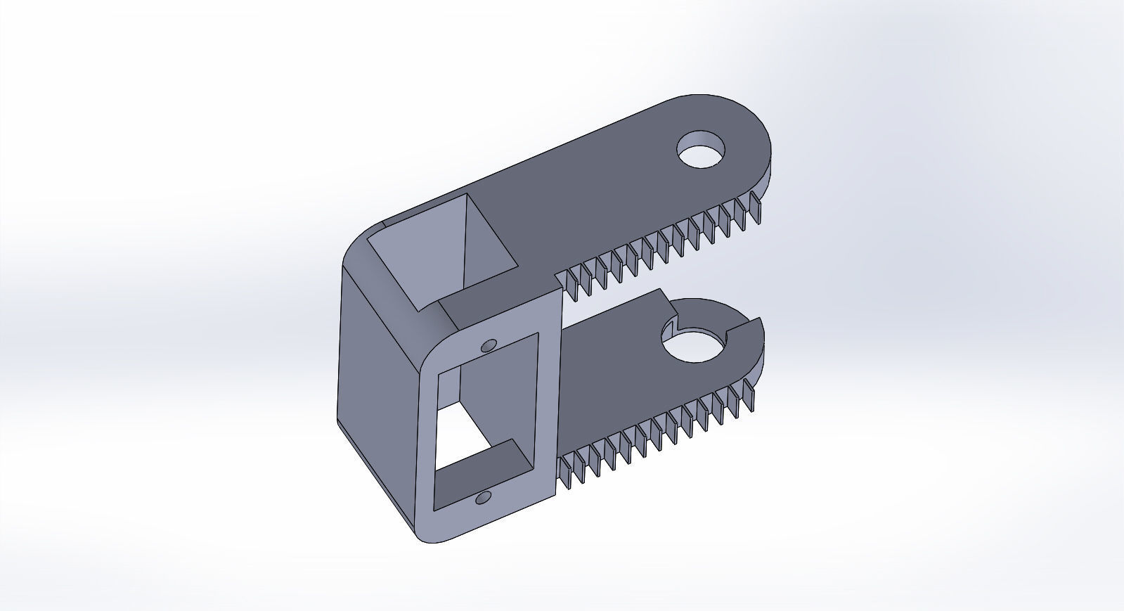 Four legged spider robot 3D print model_13