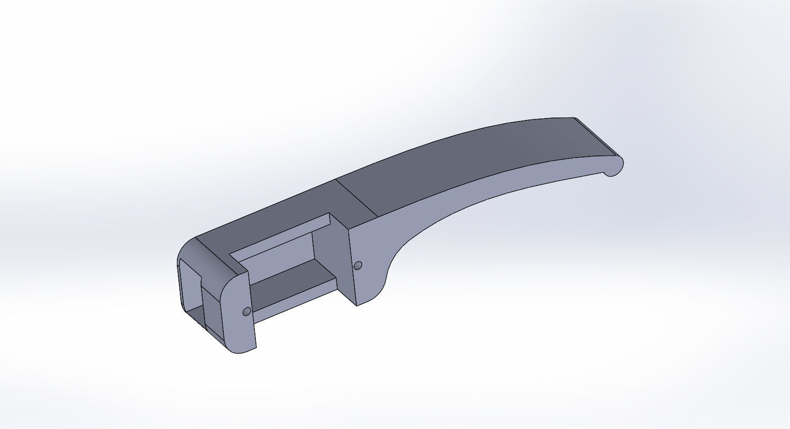 Four legged spider robot 3D print model_12