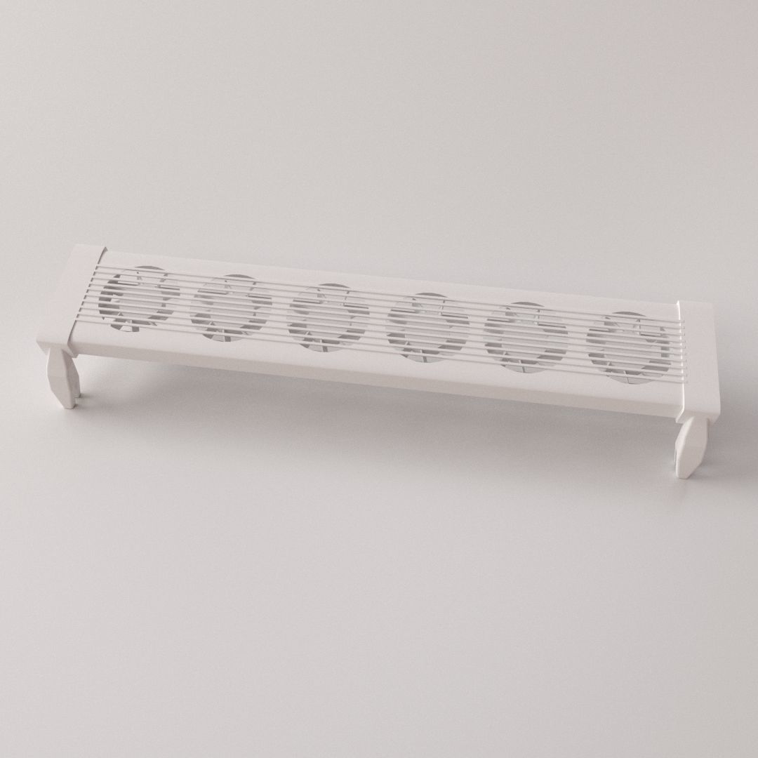 Aquarium Fan 3D model_3