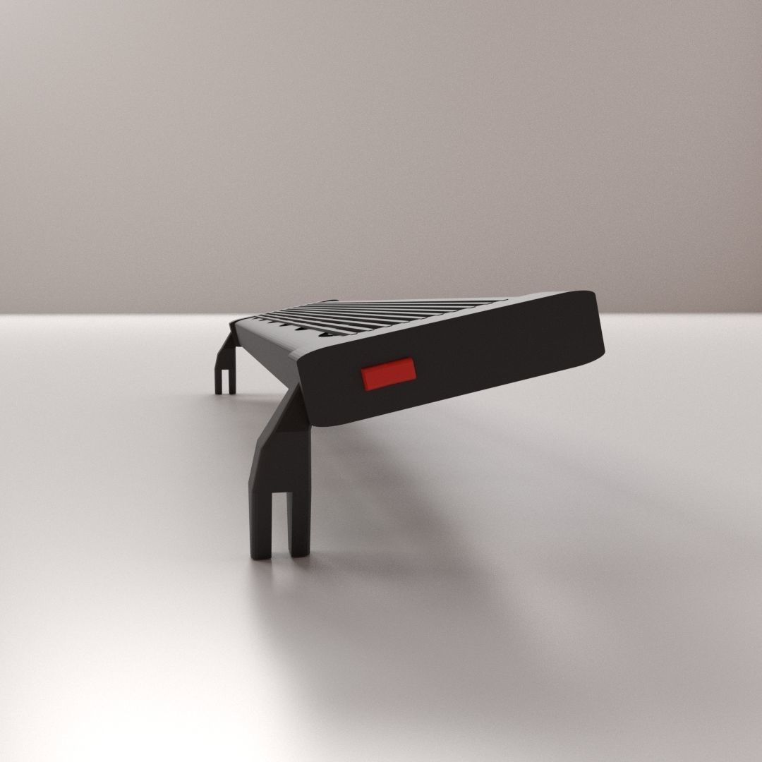 Aquarium Fan 3D model_2