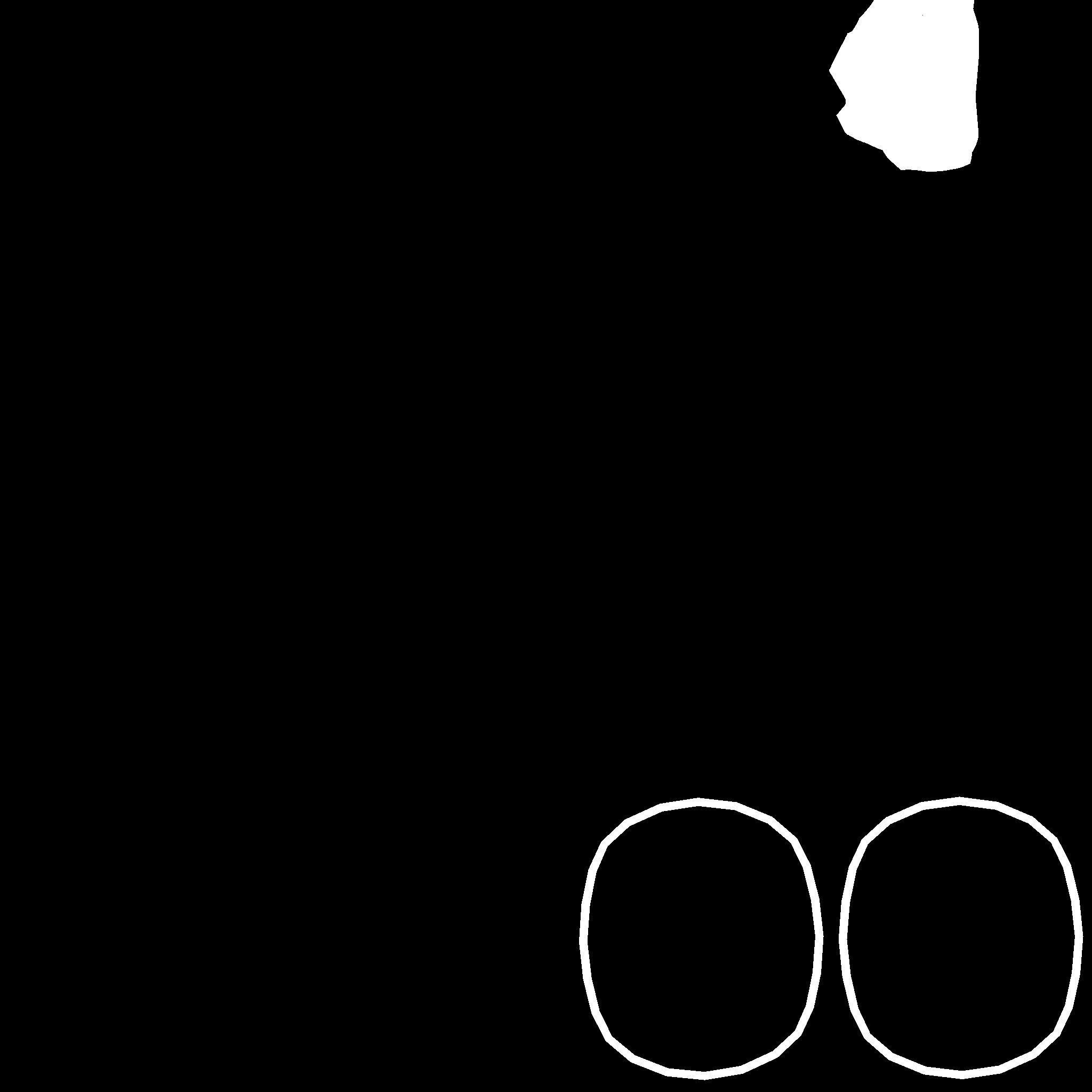 Headset 03 - Full Black - Character Fashion Design Low-poly 3D model_15