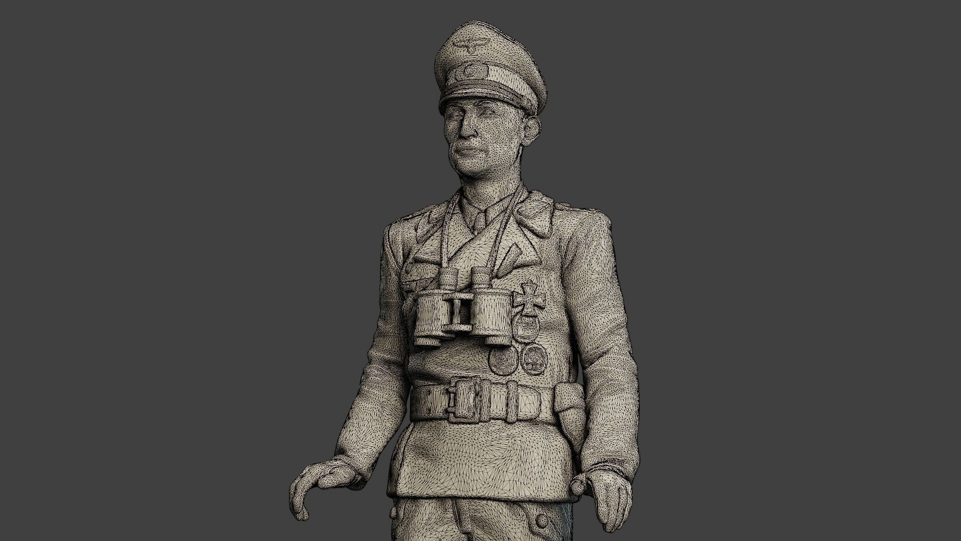German Tank Crew ww2 GTC1 Pack 1 3D Model Collection_40