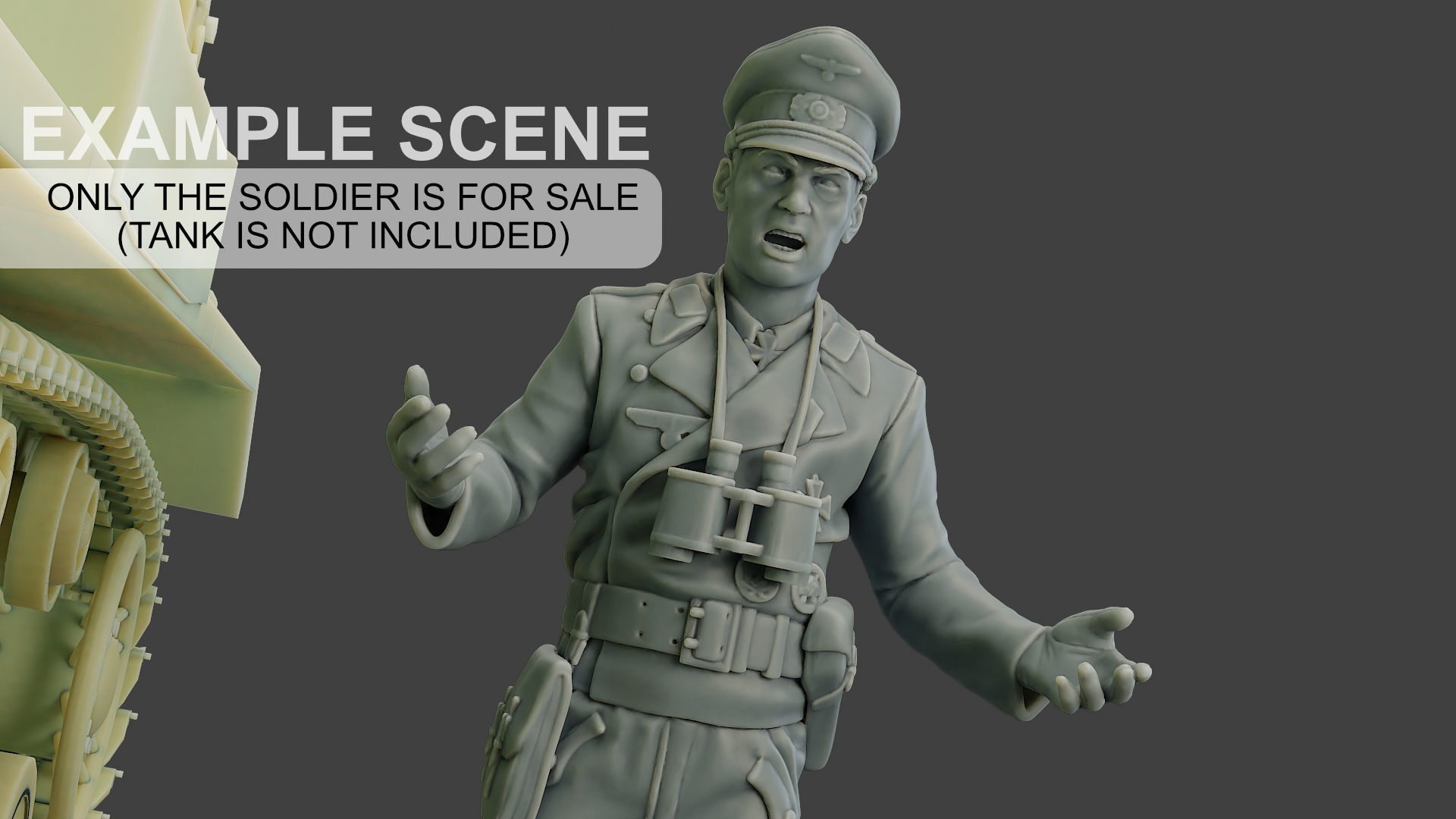 German Tank Crew ww2 GTC1 Pack 1 3D Model Collection_12