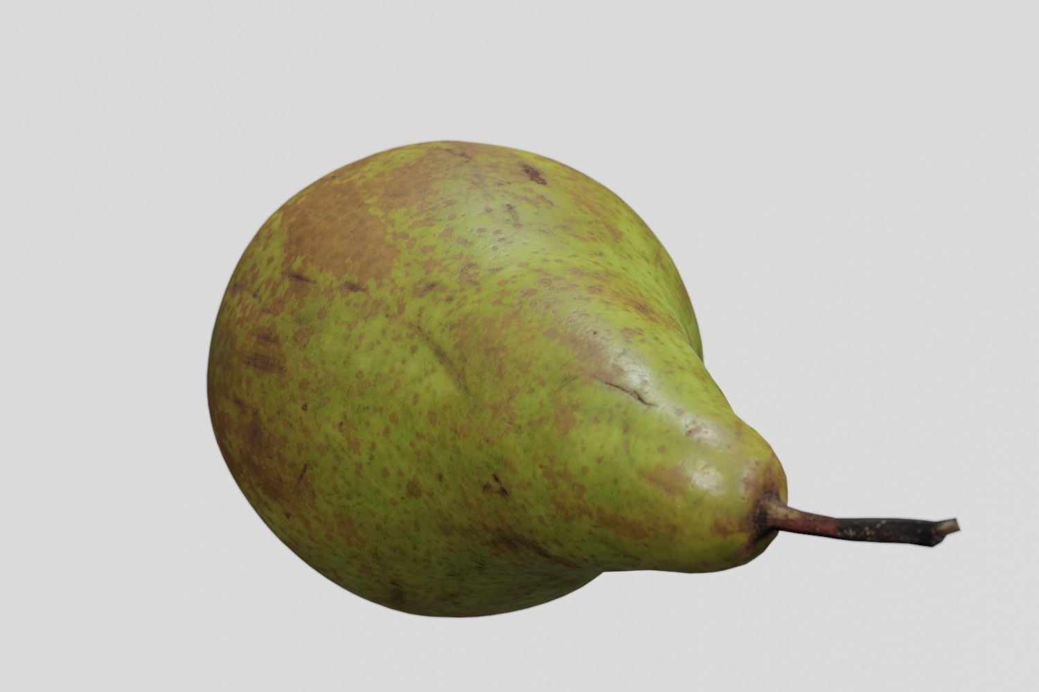Fruit 7 Pear 3D scan PBR 4K textures Low-poly 3D model_5