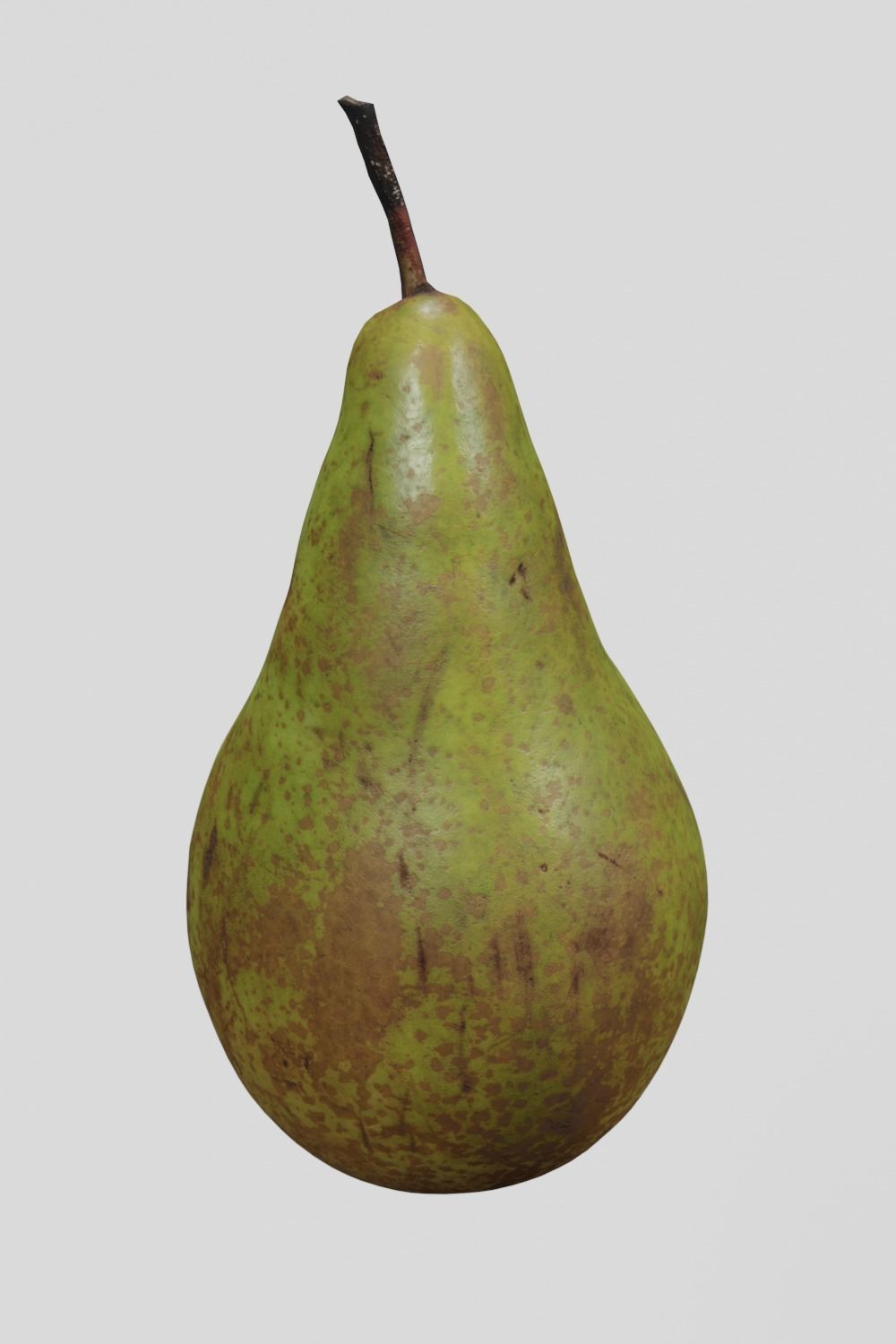 Fruit 7 Pear 3D scan PBR 4K textures Low-poly 3D model_2