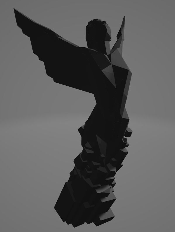 The Game Awards Trophy  3D print model_5